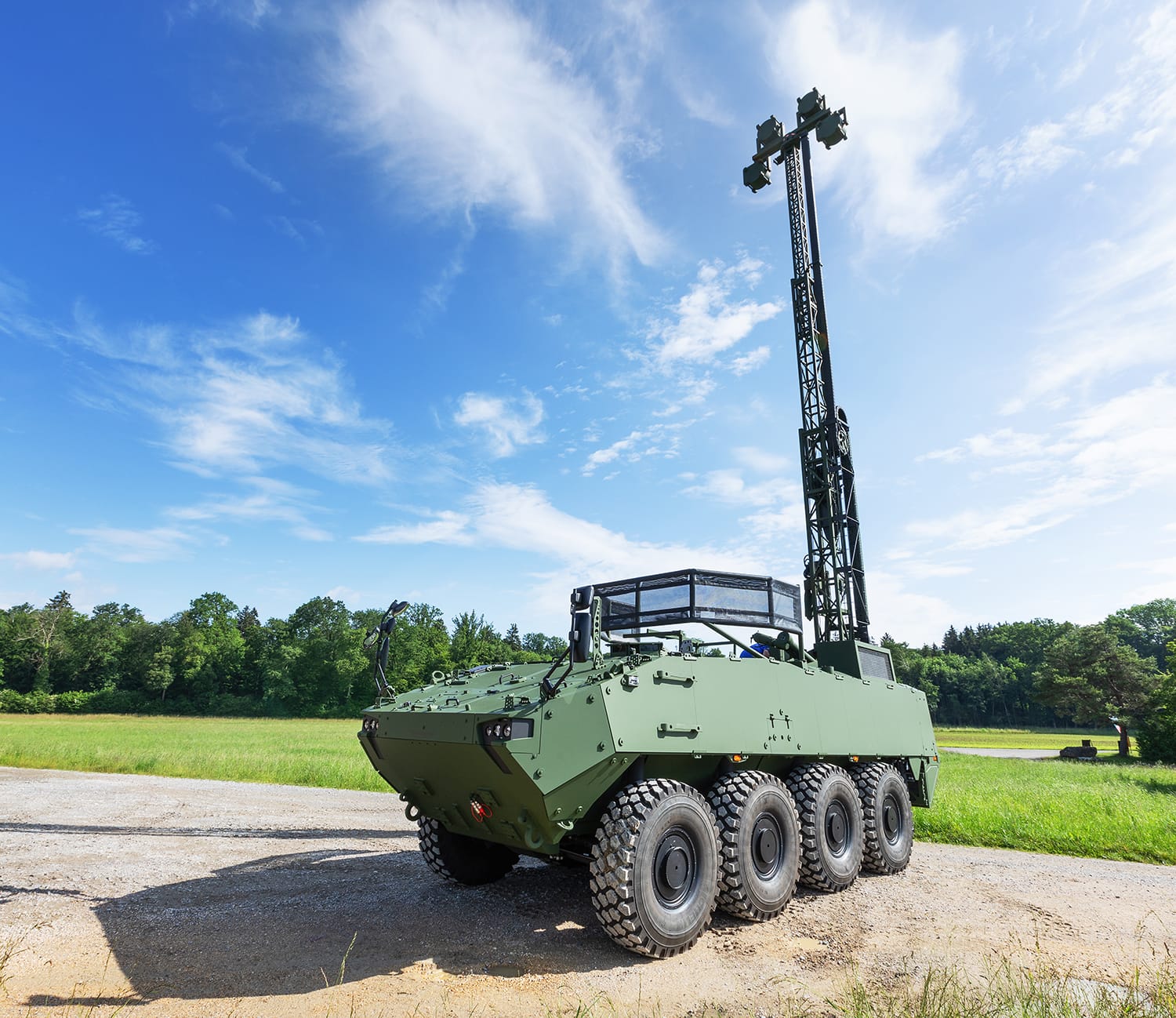 General Dynamics European Land Systems Secures Contract for Piranha 5 in Tactical Wide Area Network (TaWAN) Project