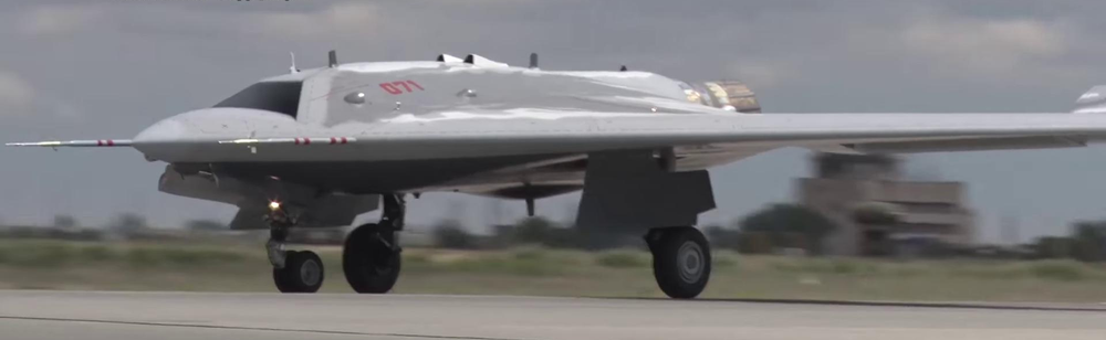 Russia's Stealth Drone Leap: Sukhoi S-70 Okhotnik in Action post image